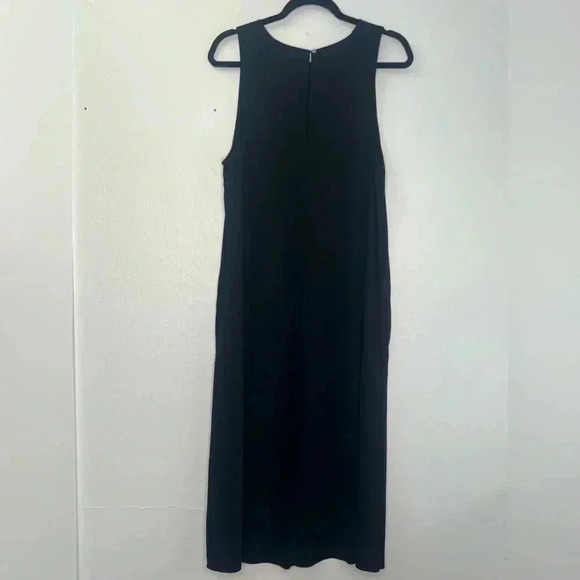 Wilfred Aritzia Sleeveless Pillet Midi Dress Made of Japanese Fabric Sz M - Picture 9 of 16